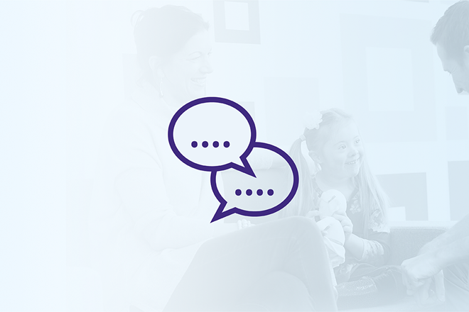Speech bubble icon