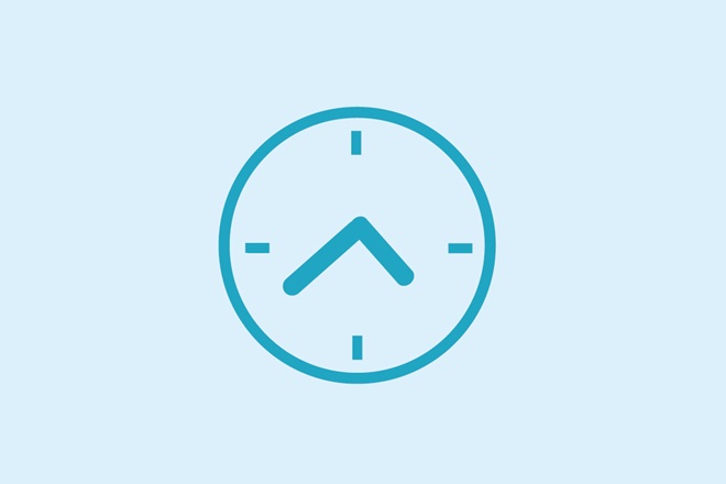 An icon of a clock