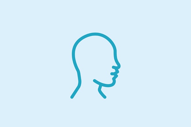 An of a face