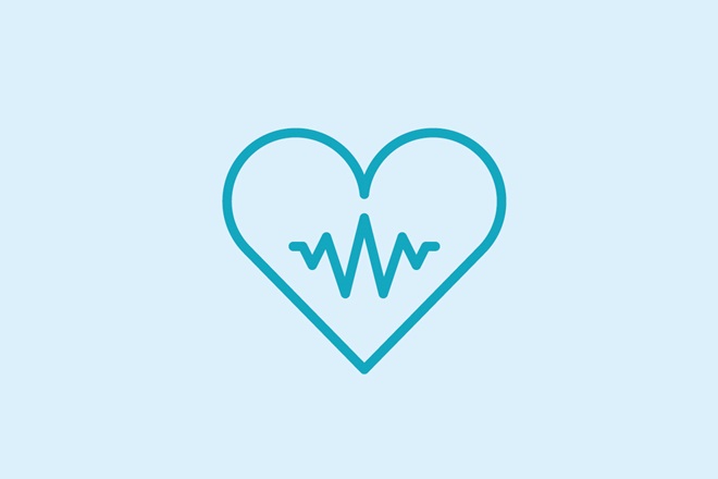 An icon of a heart