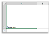 When opening this formatting file, click the 'Copy me' cell.