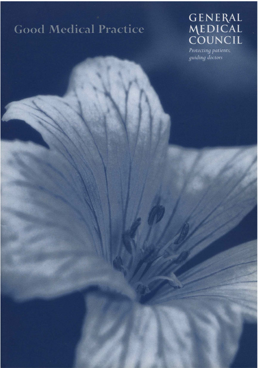 Good medical practice 1998 cover