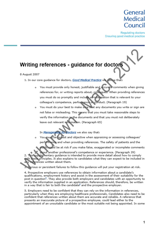 Writing references 2007 cover