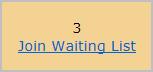 Join the waiting list option in GMC Connect