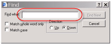 Screenshot showing how to find a doctors reference number