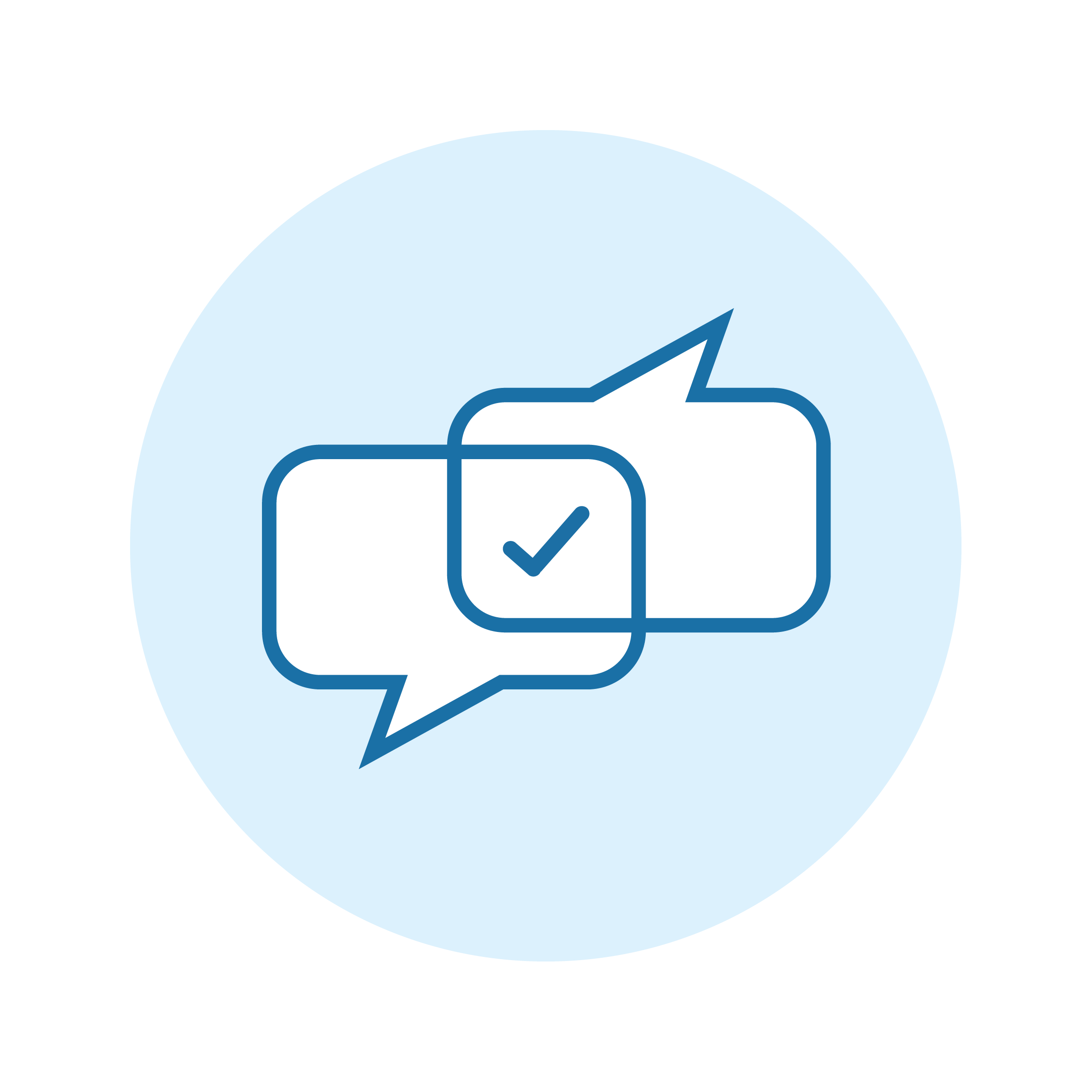 Speech bubbles conversation icon