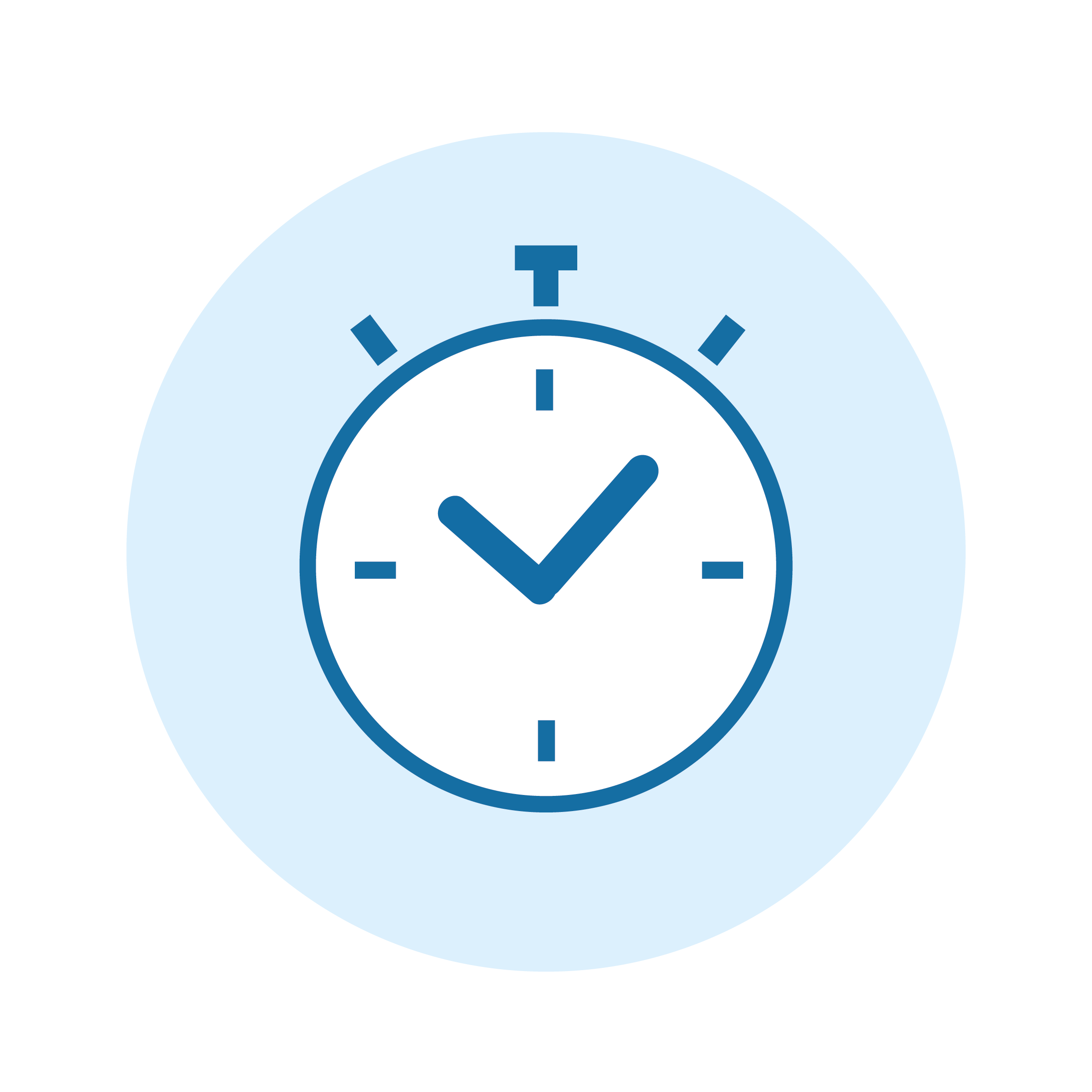 A stopwatch icon