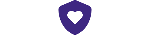Shield with heart icon