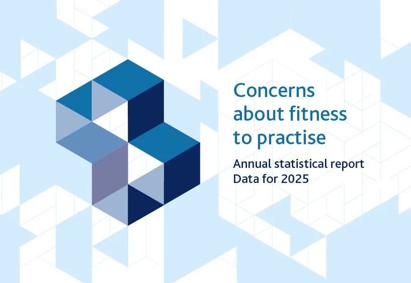fitness to practise 2025 report promo artwork